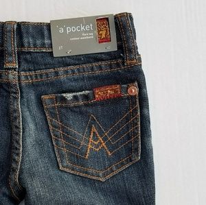 7 For All Mankind Toddler A Pocket Jeans